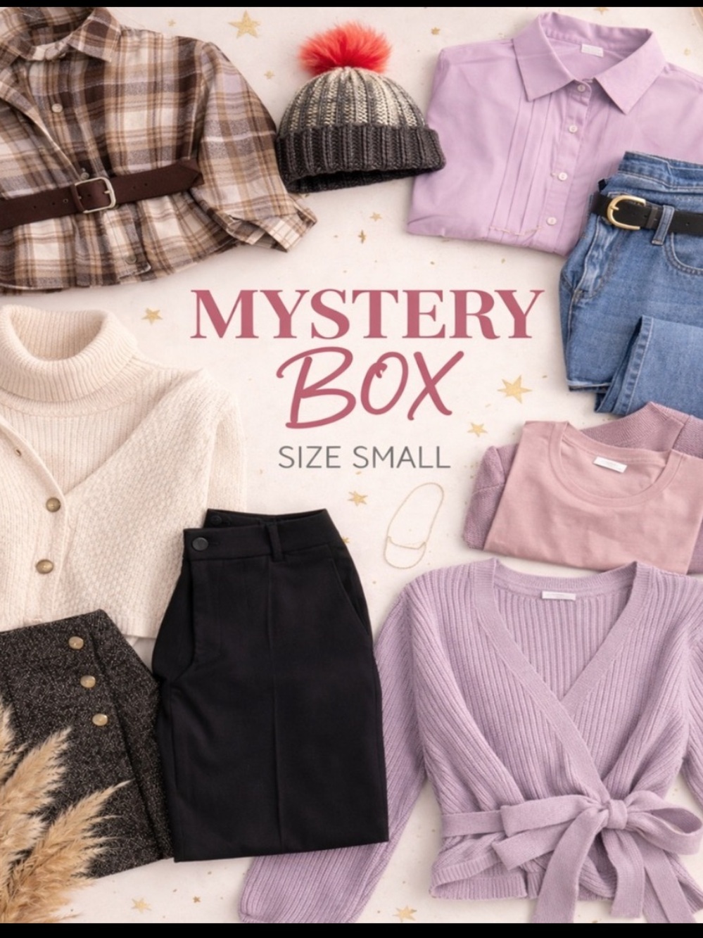 10 ITEMS SIZE SMALL MYSTERY BOX